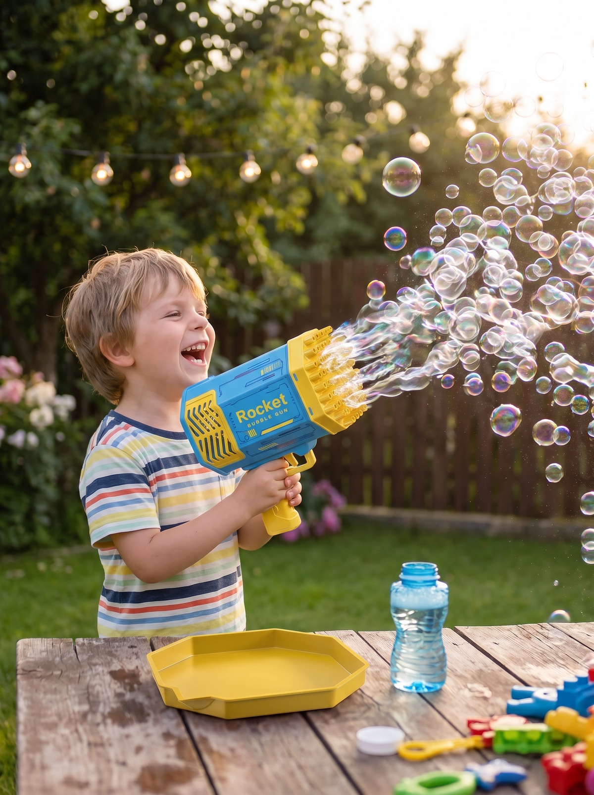 LED Bubble Gun Blower lifestyle 1
