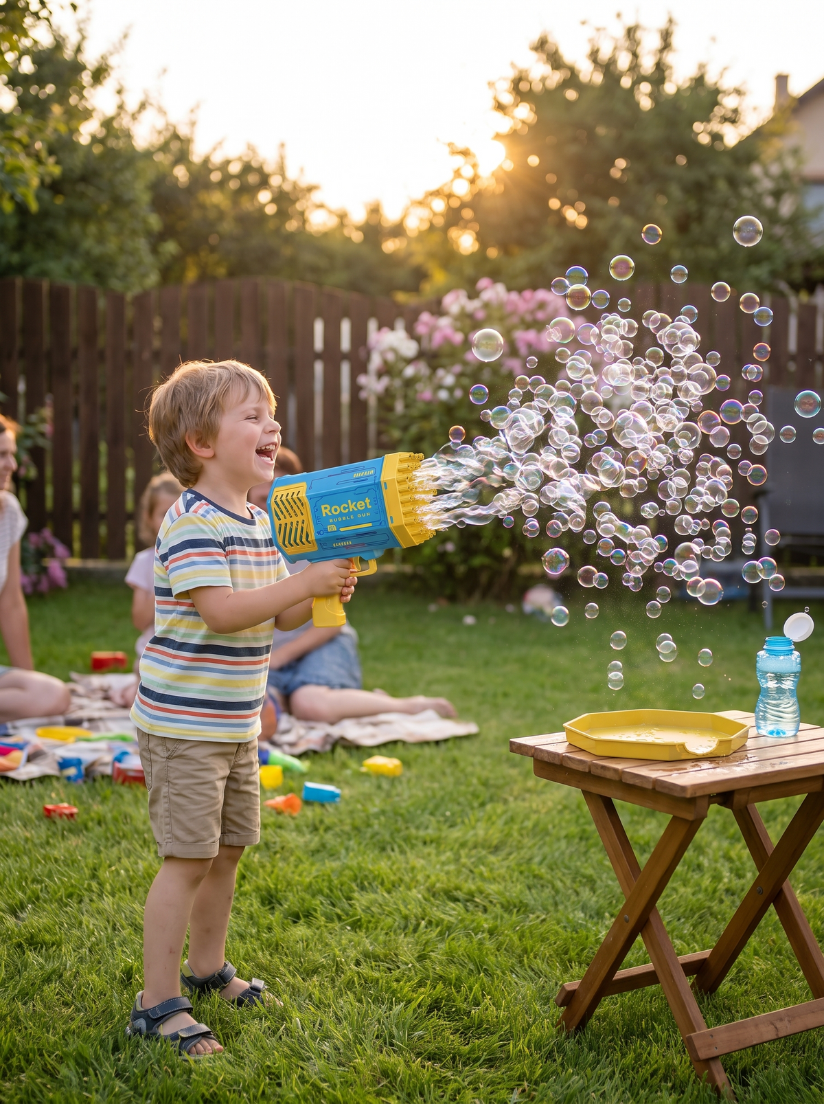 LED Bubble Gun Blower lifestyle 2