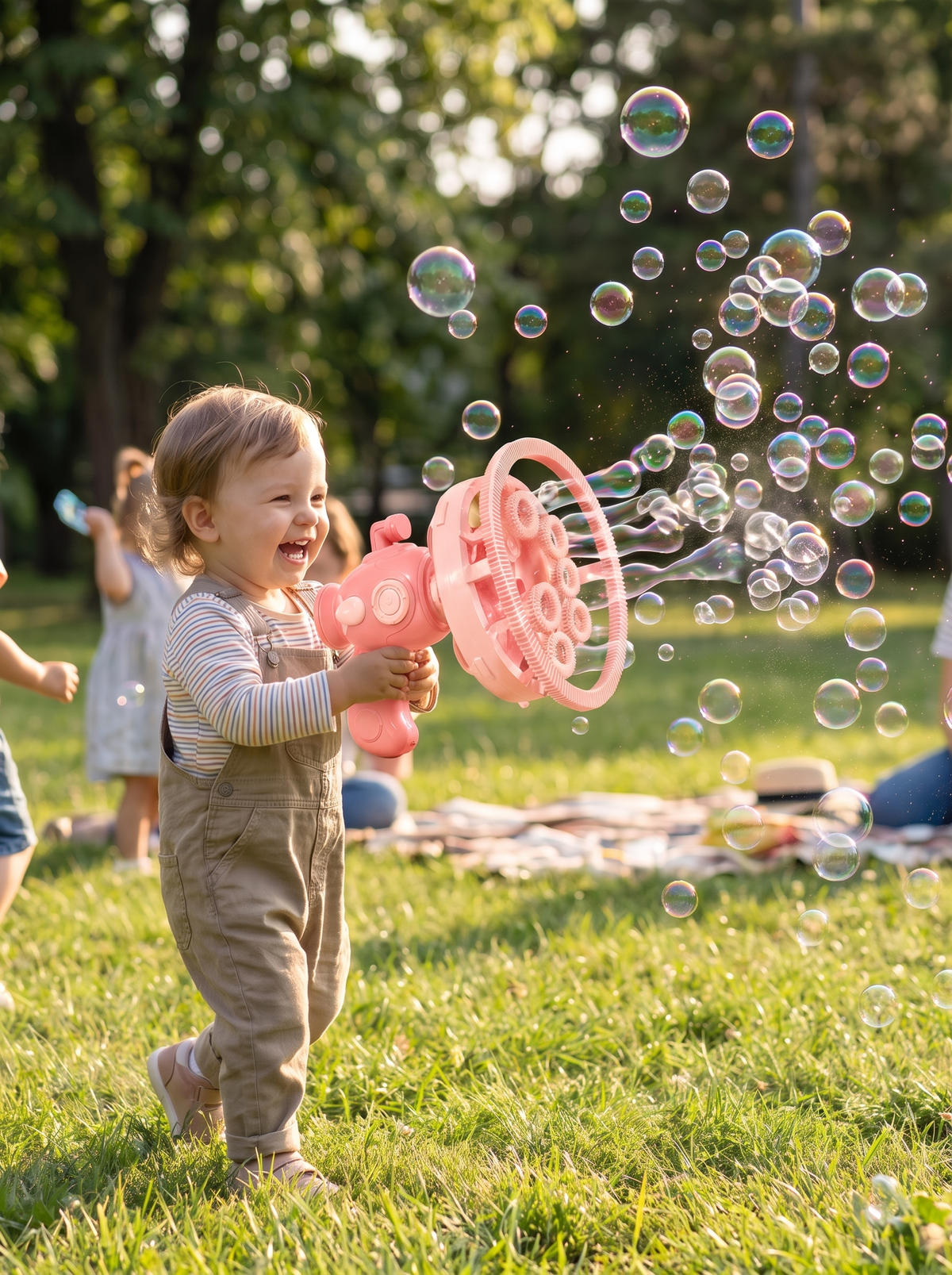 Automatic Bubble Gun Toy lifestyle 3