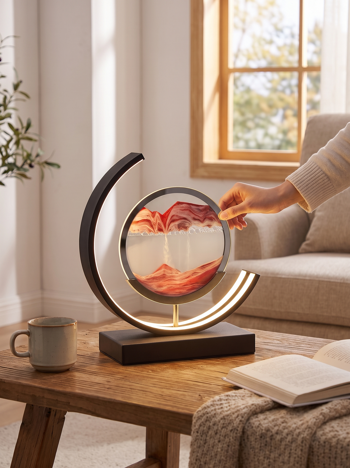 Sandlight Quicksand LED Lamp lifestyle 1