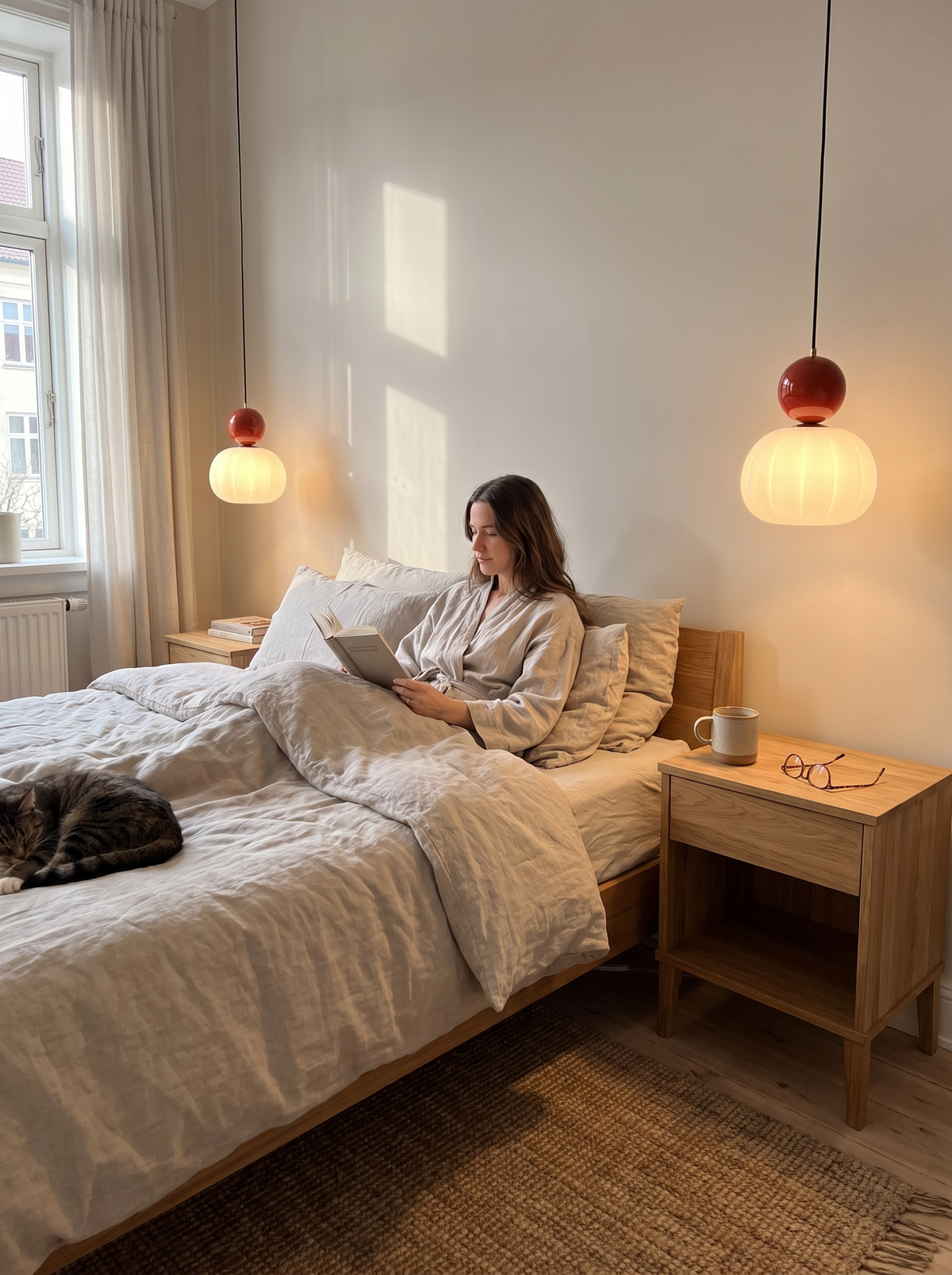 Nordic Pumpkin Pendant Light lifestyle 2