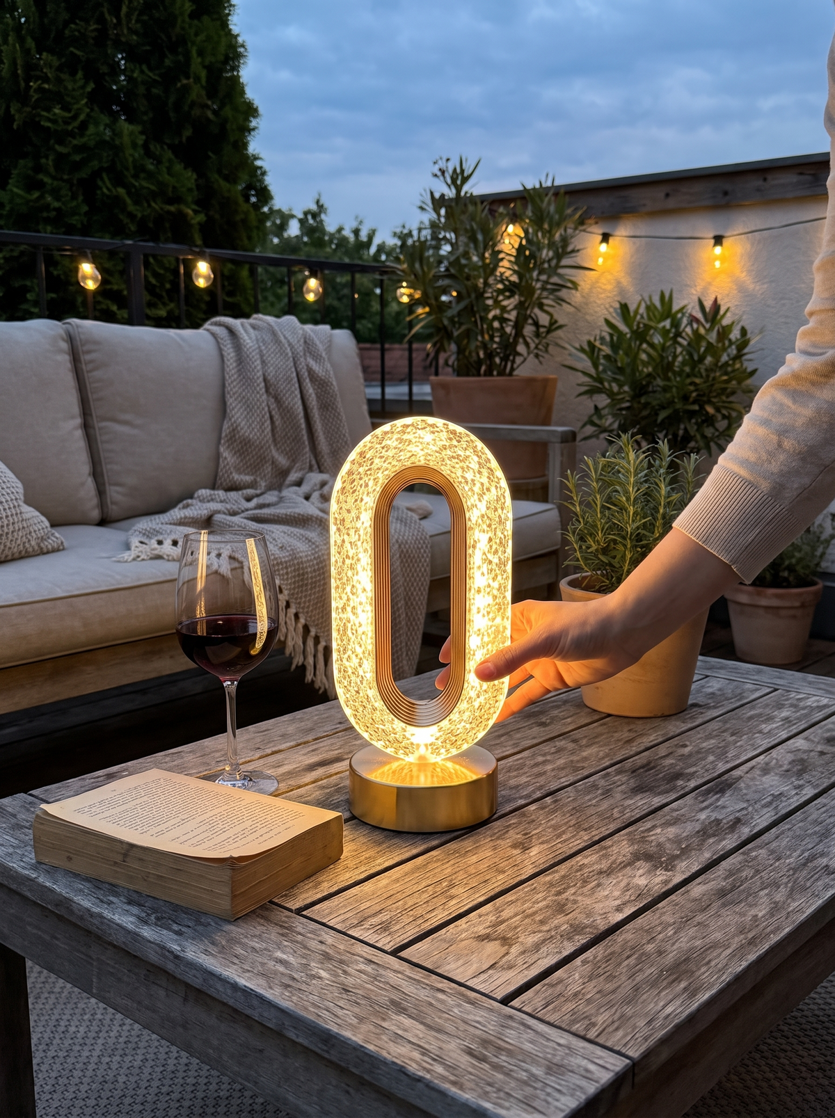 Stellora 3D Crystal Night Light lifestyle 3