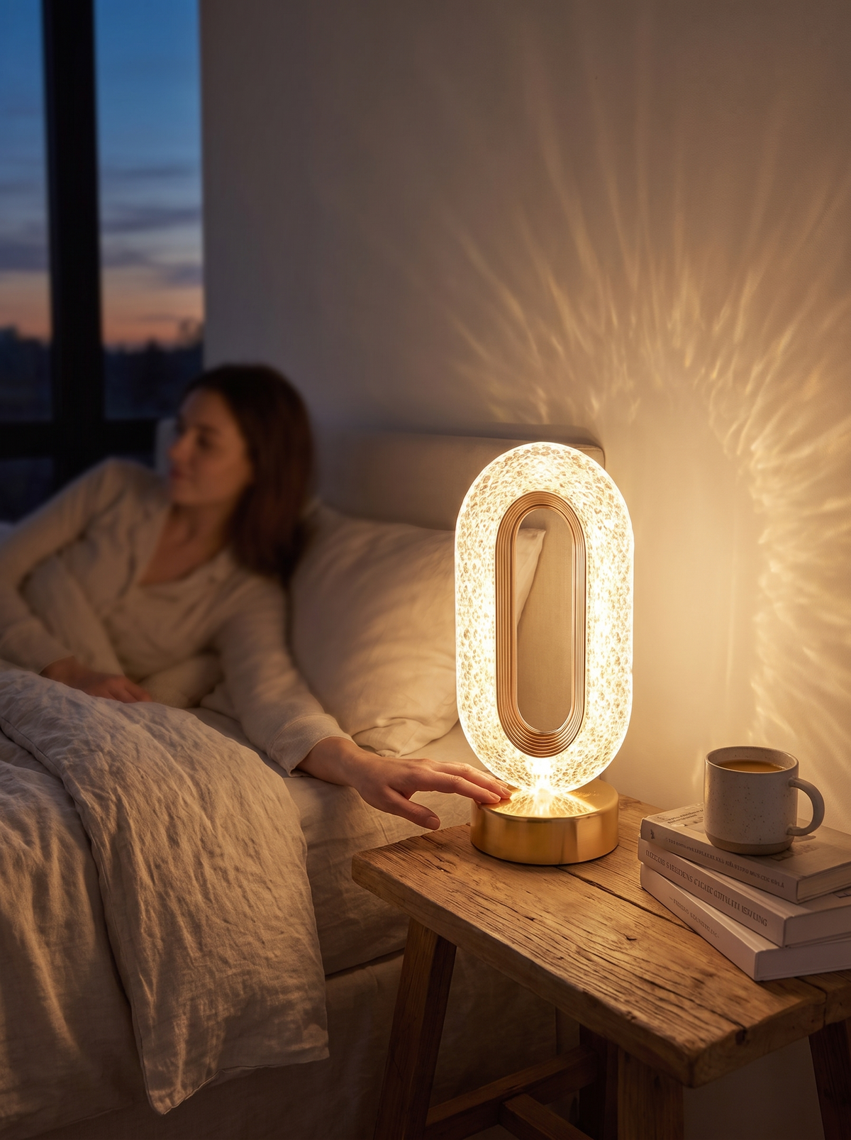 Stellora 3D Crystal Night Light lifestyle 1