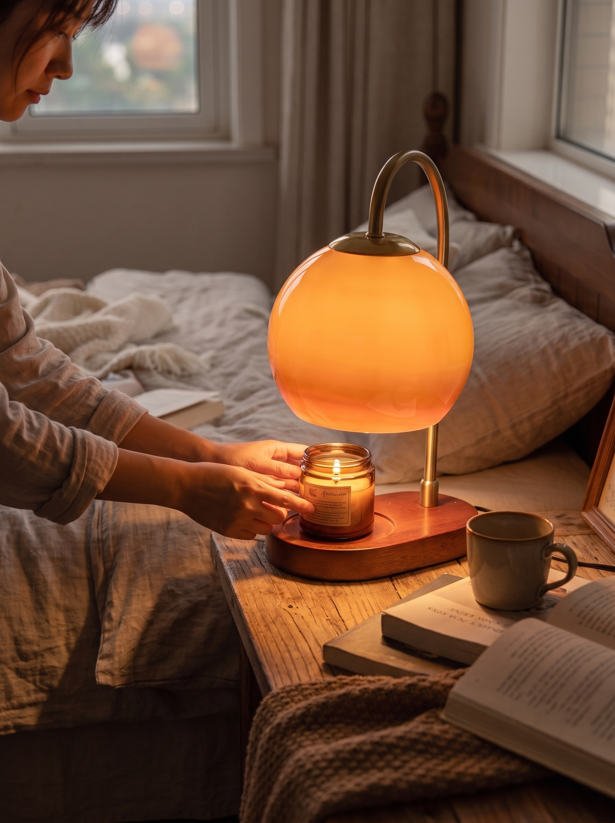 Adjustable Candle Warmer Lamp lifestyle 2