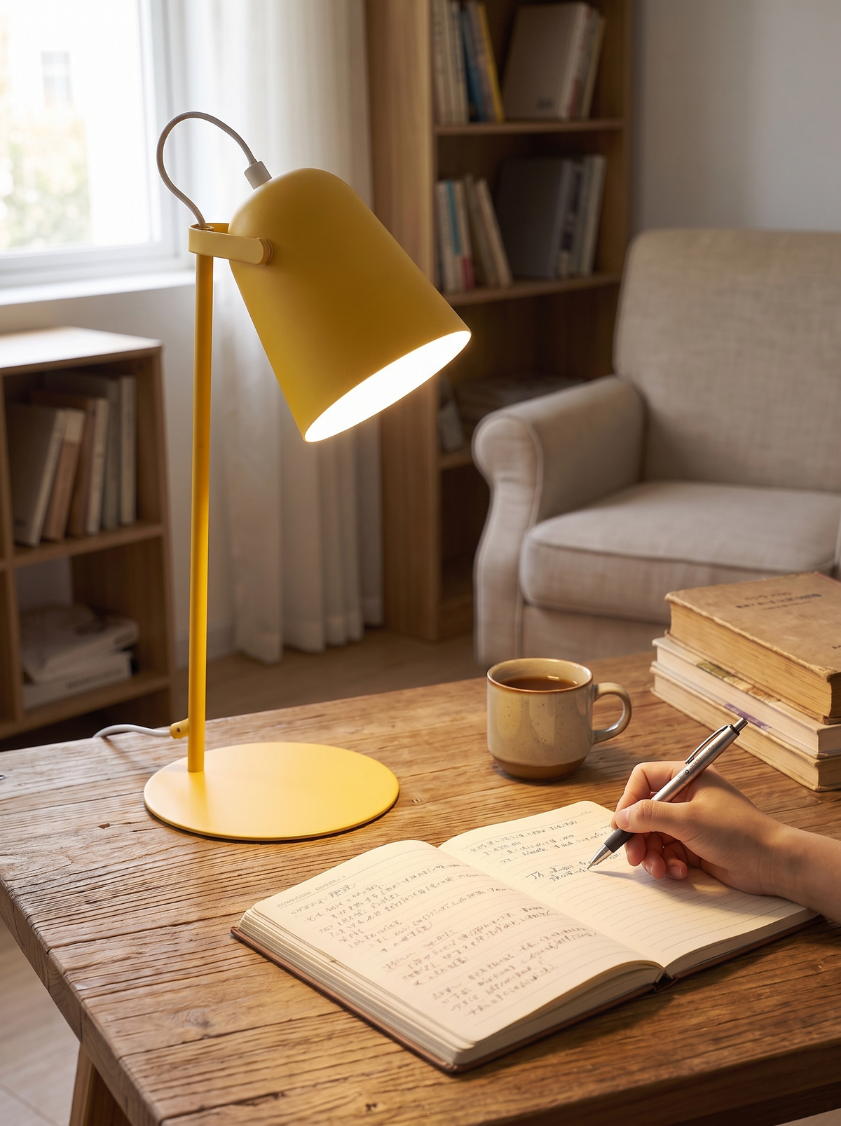 Nordic Metal LED Desk Lamp lifestyle 1