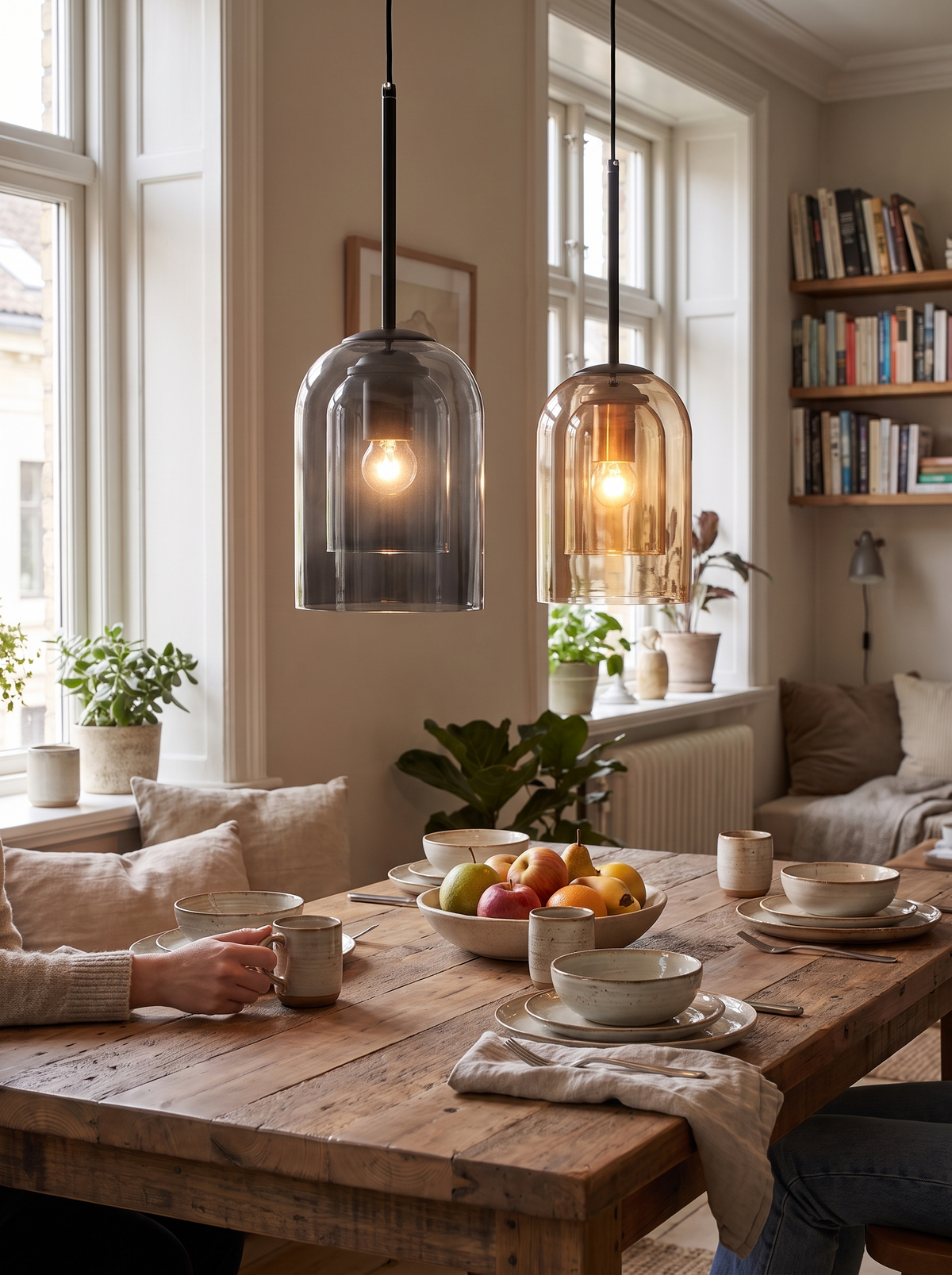 Nordic Glass Hanging Pendant lifestyle 1
