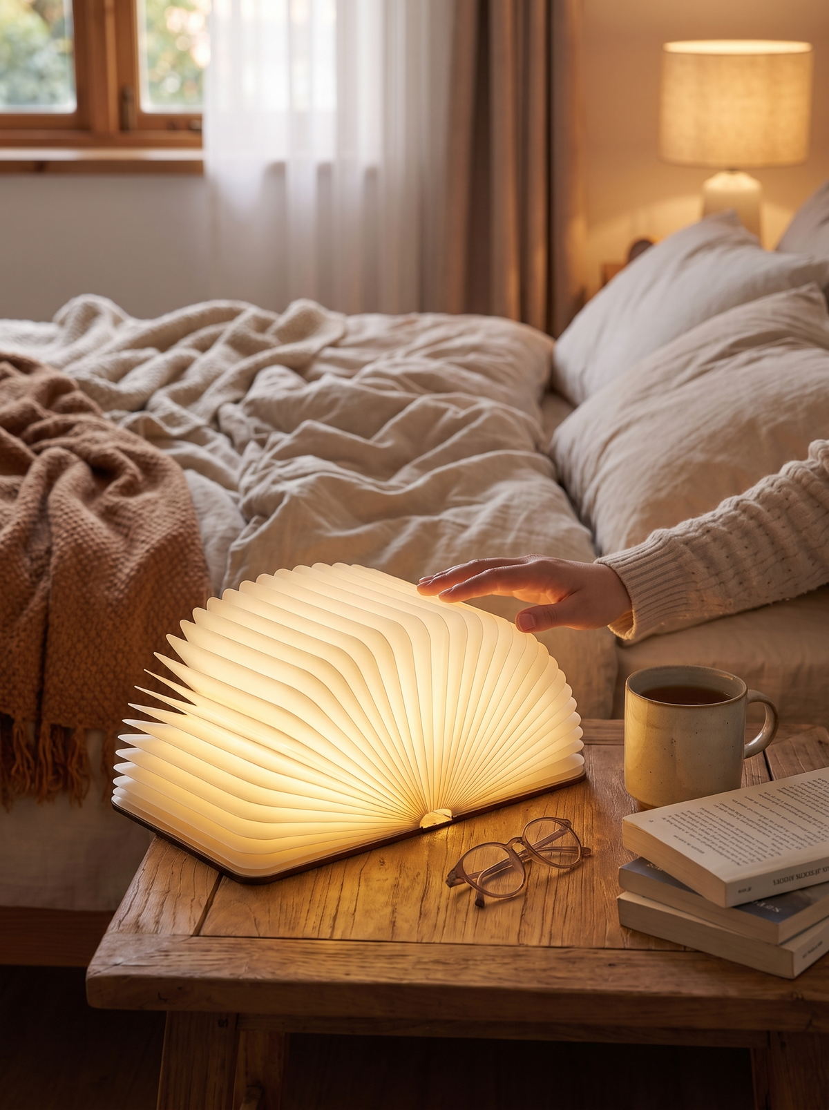 Lumibook Foldable Table Lamp lifestyle 1