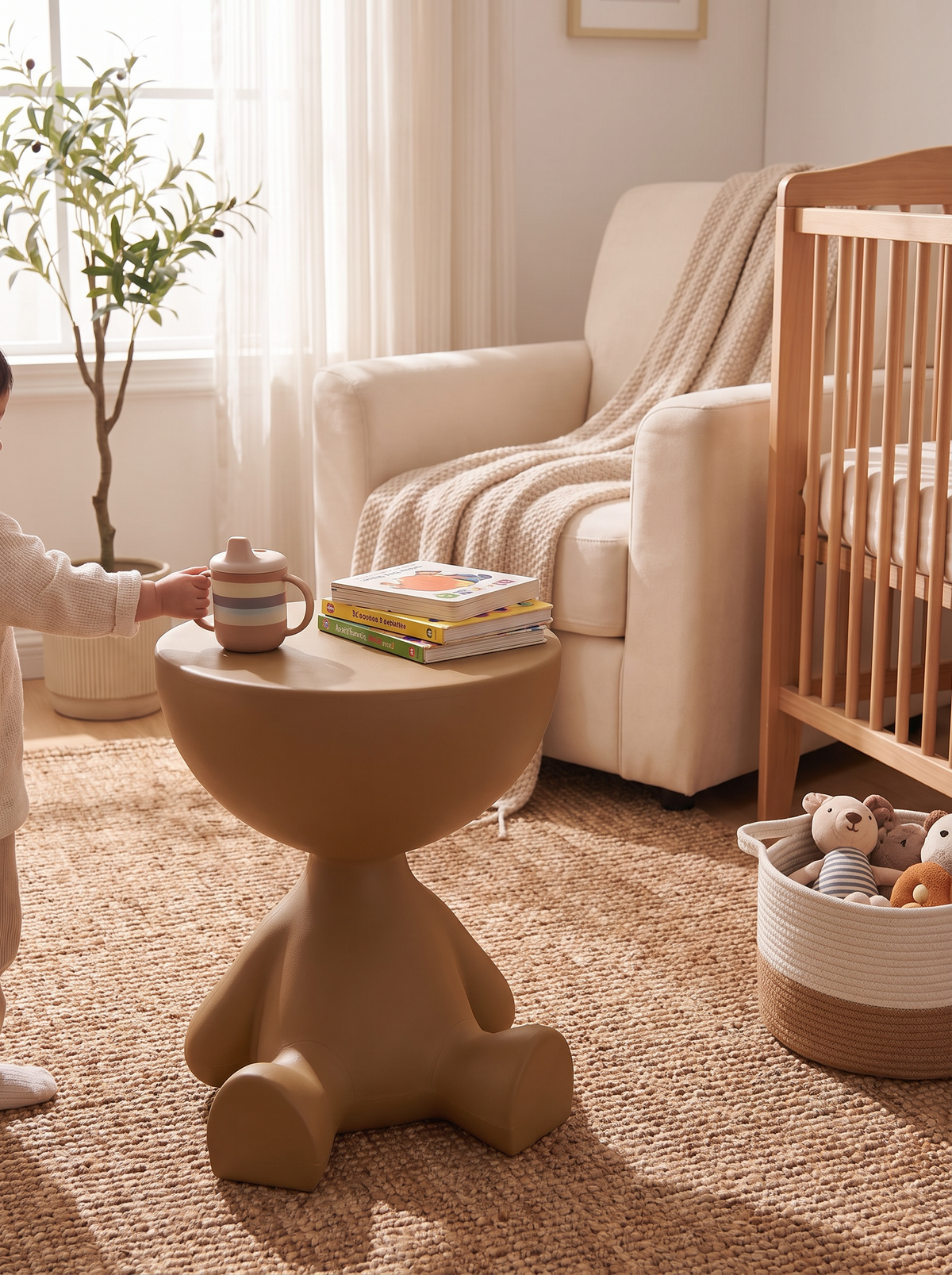 Cartoon Bear Side Table lifestyle 3