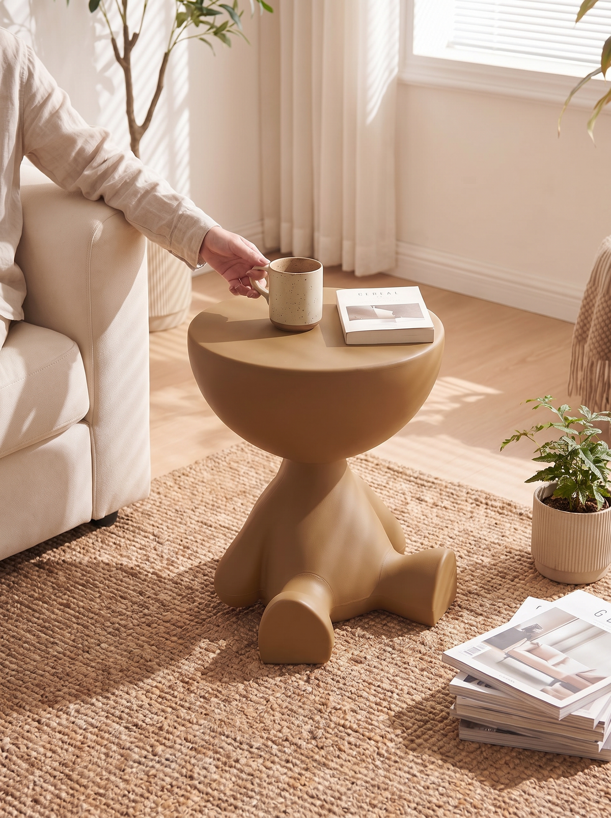 Cartoon Bear Side Table lifestyle 2