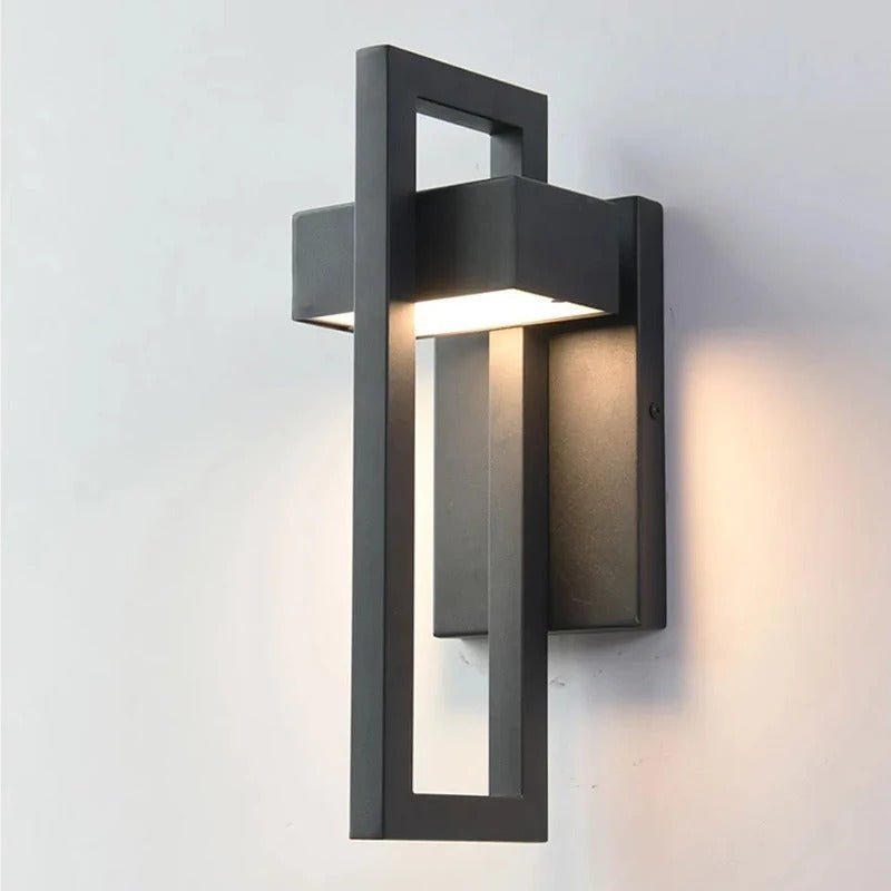 Scandinavian Aluminum Outdoor Wall Lamp
