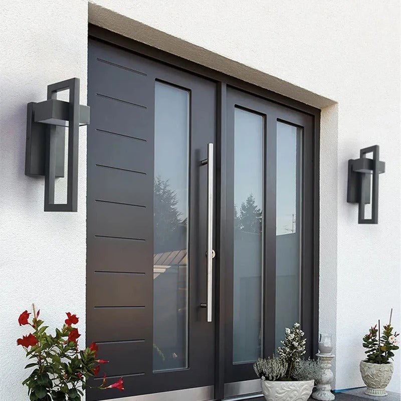 Scandinavian Aluminum Outdoor Wall Lamp