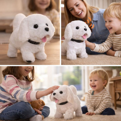 Realistic Walking Robot Plush Puppy
