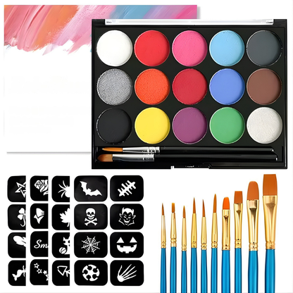 Kids Non Toxic Body Paint Kit
