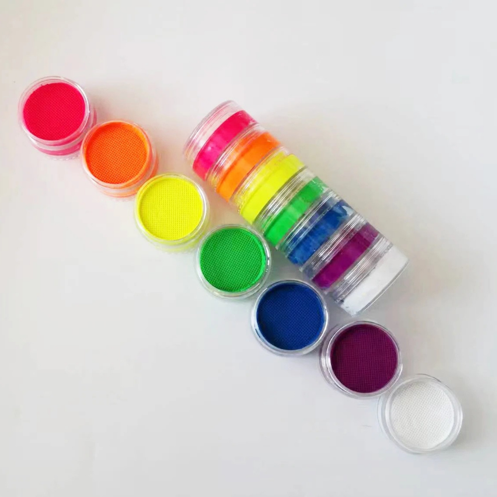 Rainbow Split Cake Body Paint