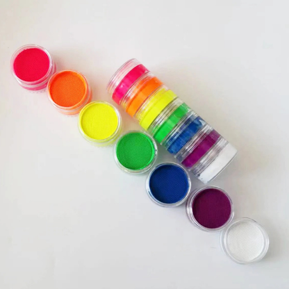 Rainbow Split Cake Body Paint