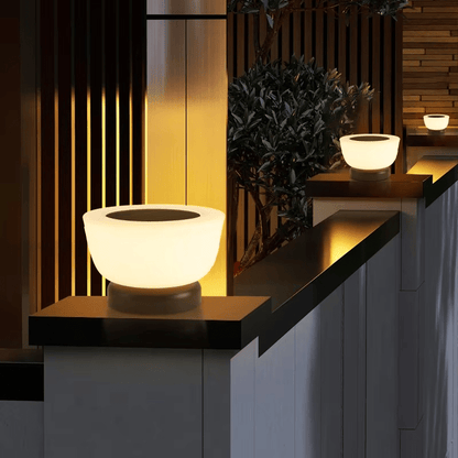 Solar LED Outdoor Pathway Landing Light