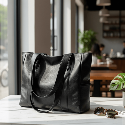 Leather Shoulder Bag Tote