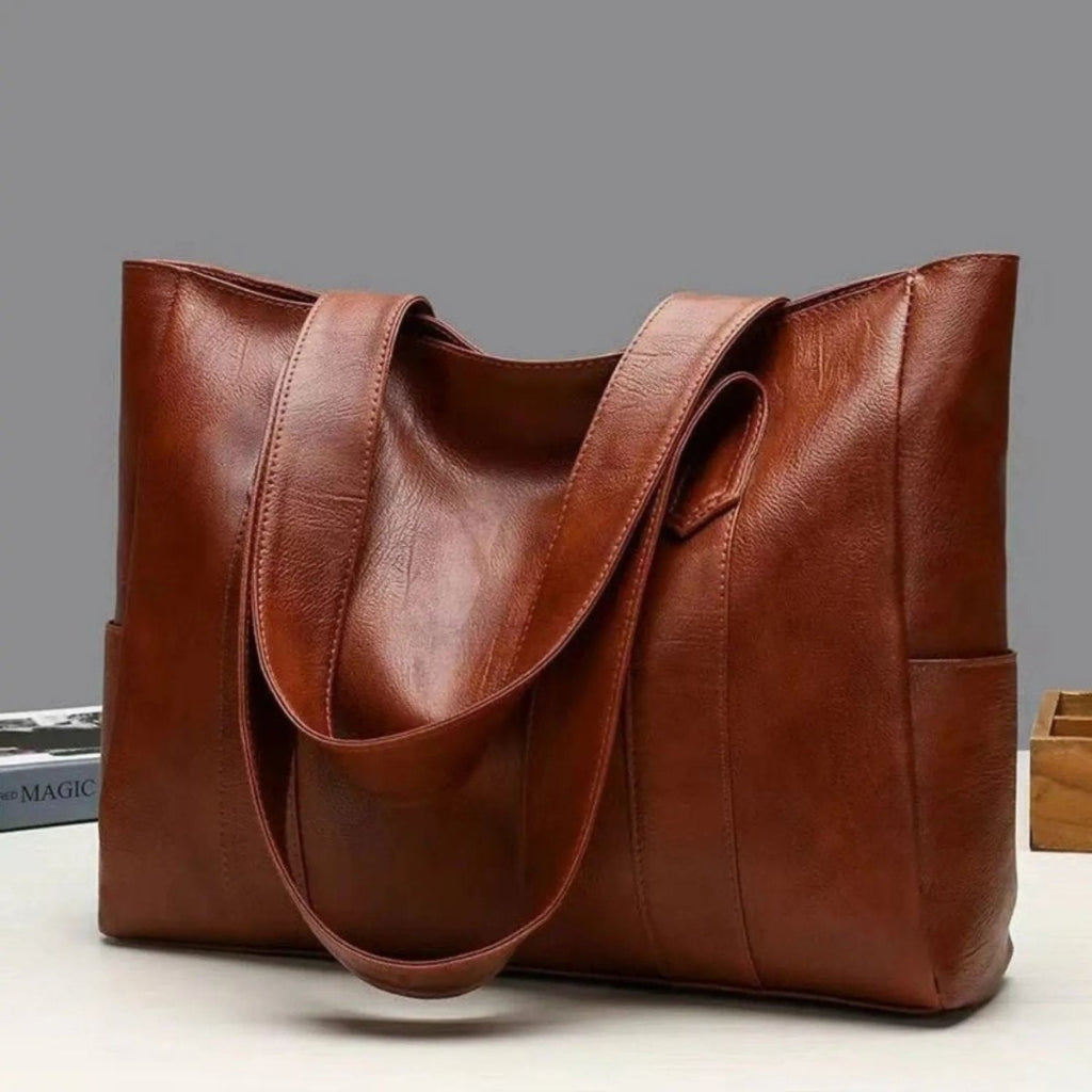 Leather Shoulder Bag Tote