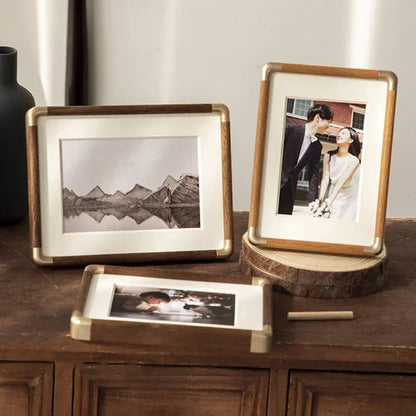 Brooks Vintage Wood Photo Frame