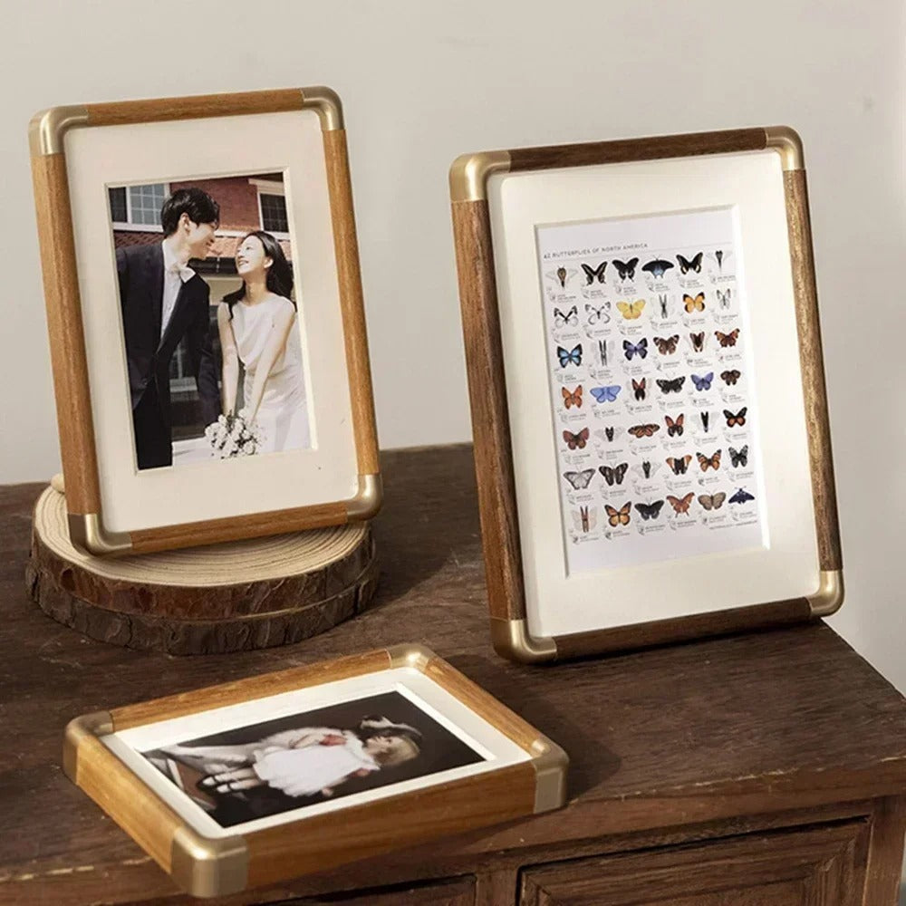 Brooks Vintage Wood Photo Frame