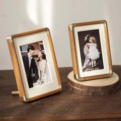 Brooks Vintage Wood Photo Frame
