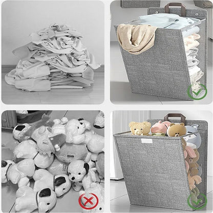 Wallora Foldable Wall-Mounted Laundry Basket