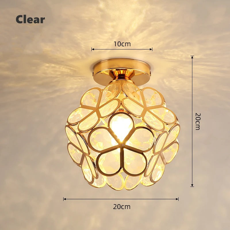Nordic Petal Corridor Ceiling Lamp