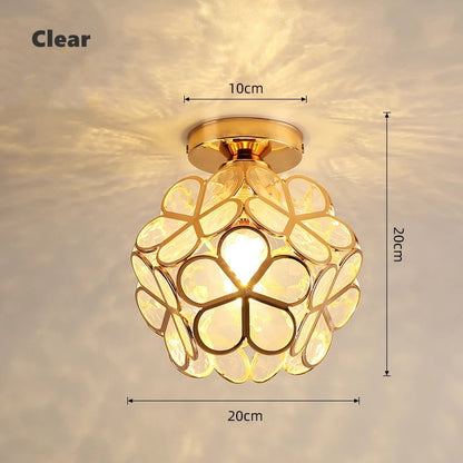 Nordic Petal Corridor Ceiling Lamp