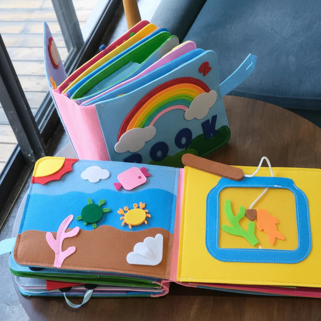 Montessori Felt Busy Book
