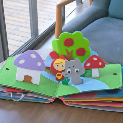 Montessori Felt Busy Book