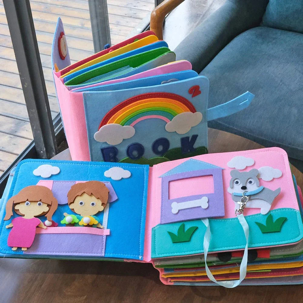 Montessori Felt Busy Book