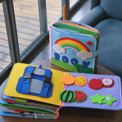Montessori Felt Busy Book