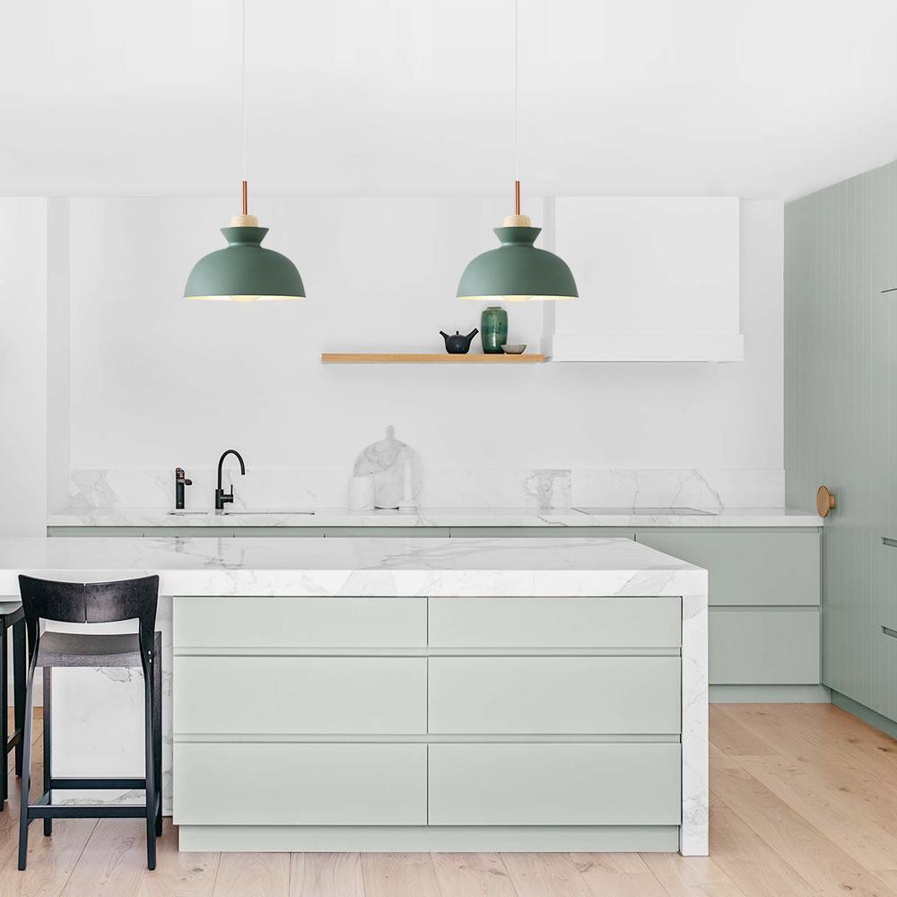 Scandinavian Metal Dome Pendant Light
