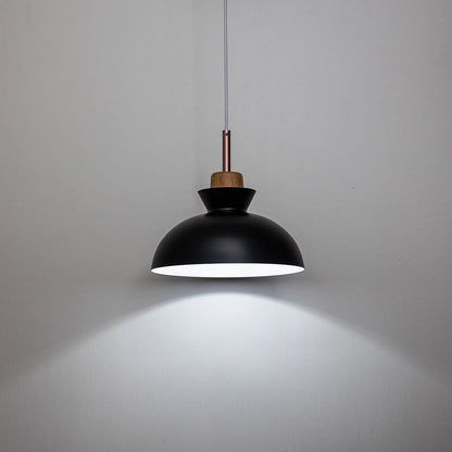 Scandinavian Metal Dome Pendant Light