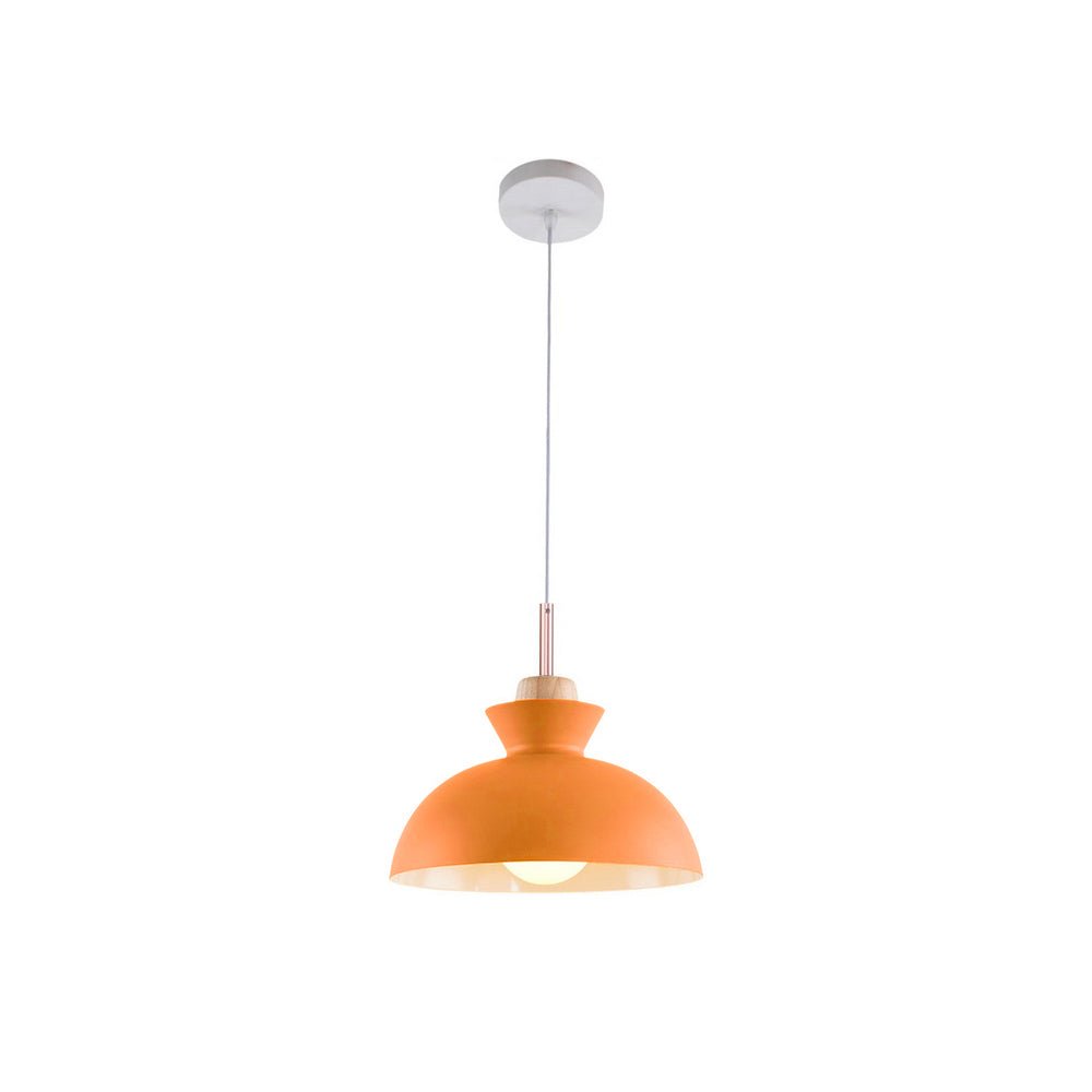 Scandinavian Metal Dome Pendant Light