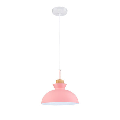 Scandinavian Metal Dome Pendant Light
