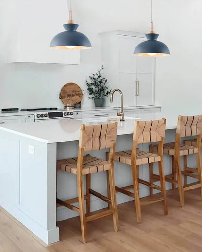 Scandinavian Metal Dome Pendant Light
