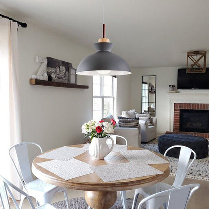 Scandinavian Metal Dome Pendant Light