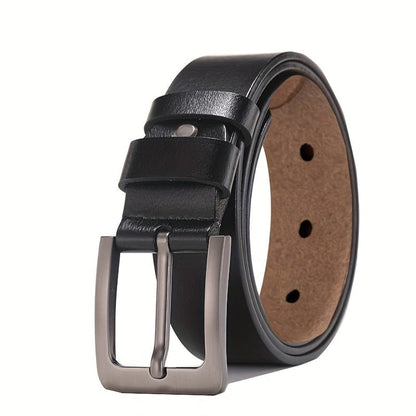 Pin Buckle Leather Belt