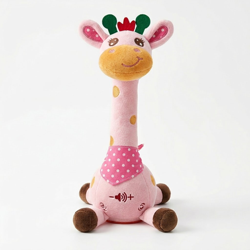 Interactive Singing Plush Giraffe