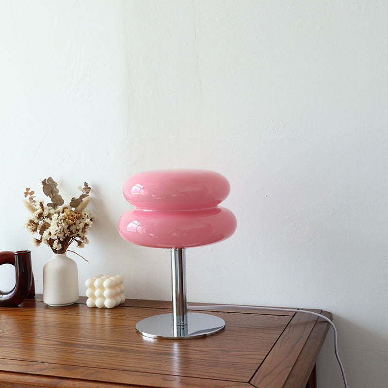 Stacked Glass Bubble Table Lamp