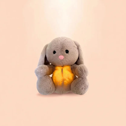 Breathing Plush Bunny Toy