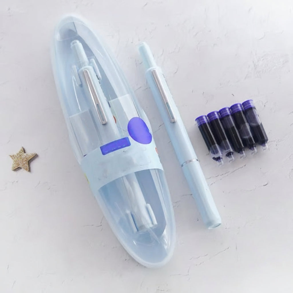 Retractable Ergonomic Fountain Pen