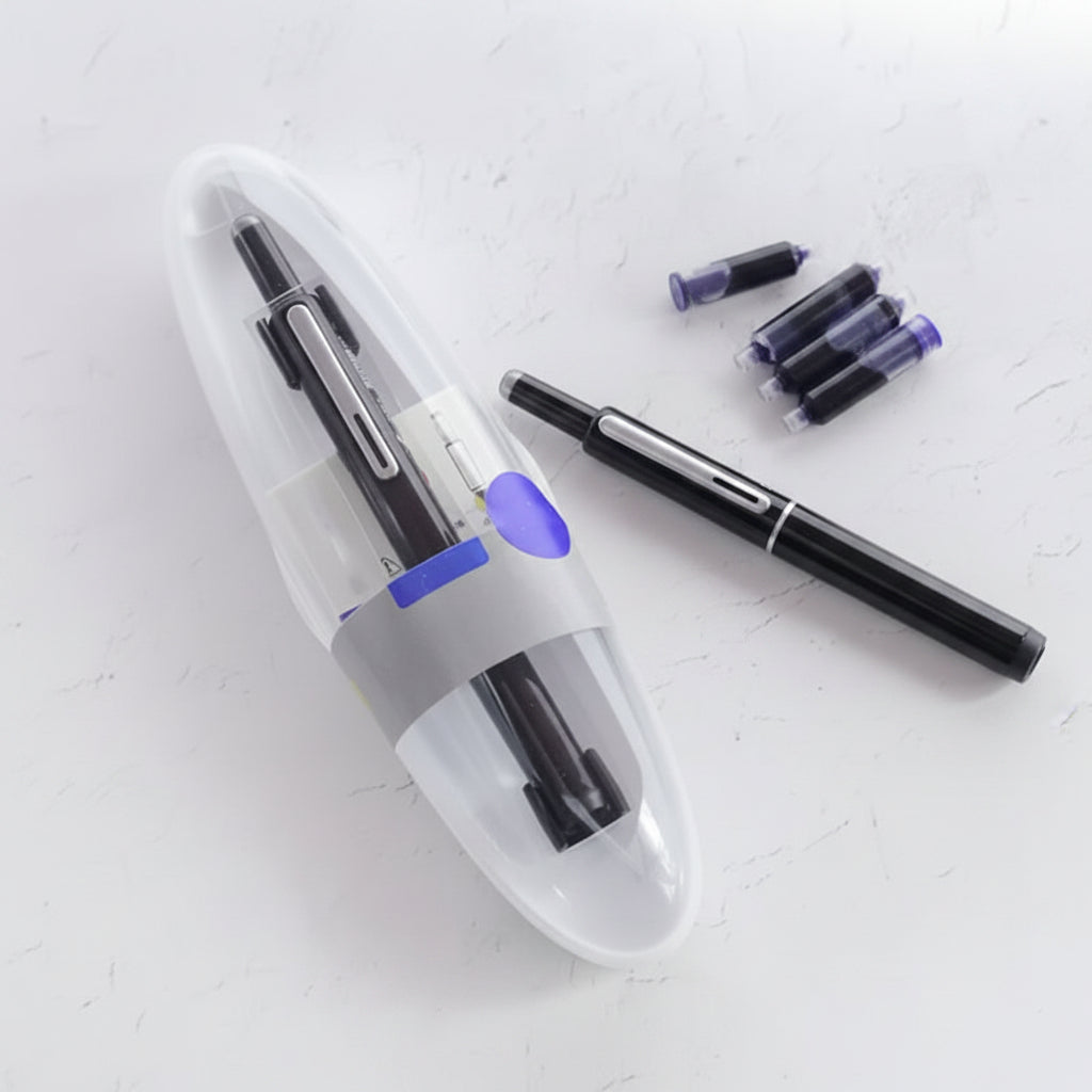 Retractable Ergonomic Fountain Pen