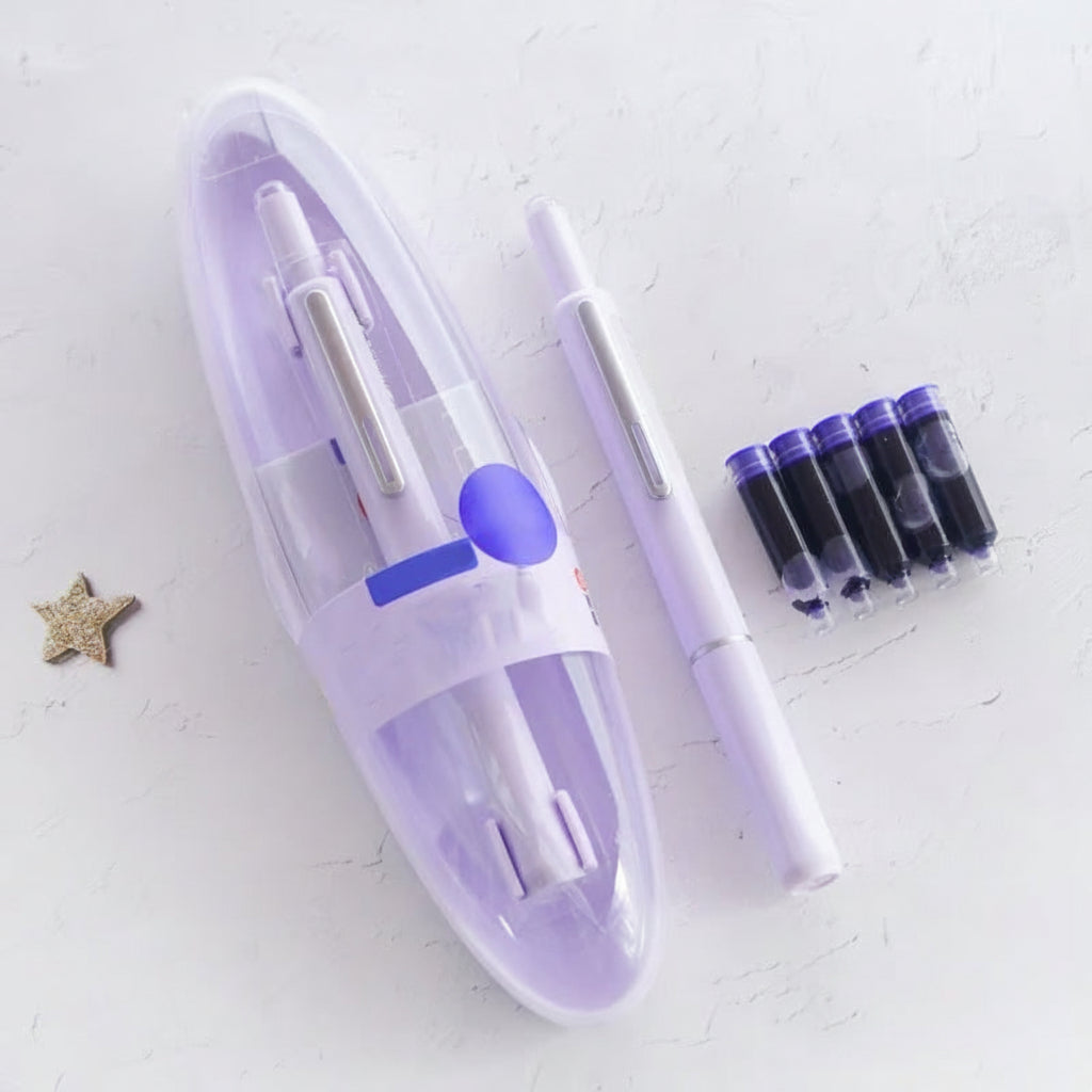Retractable Ergonomic Fountain Pen