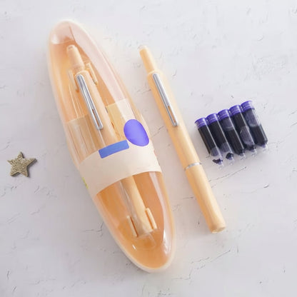 Retractable Ergonomic Fountain Pen