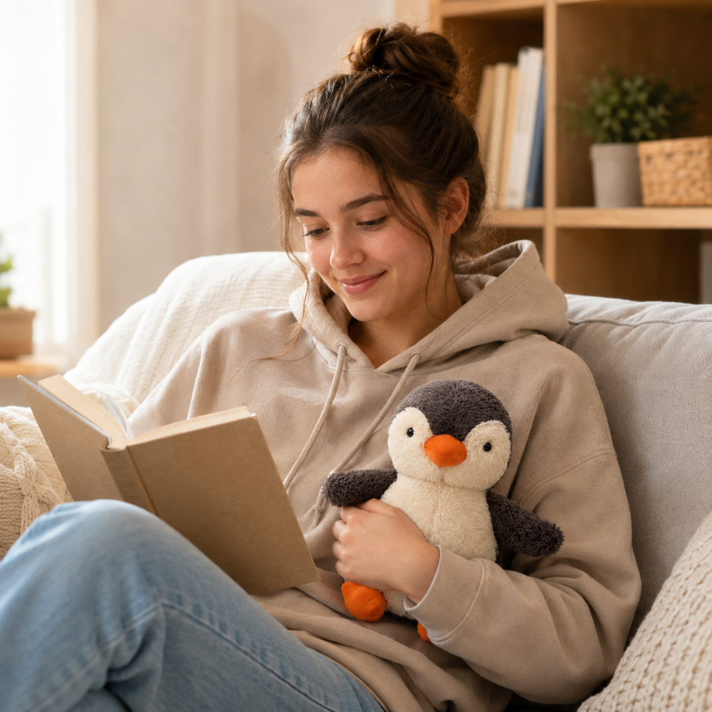 Penguin Plush Stress Relief Toy