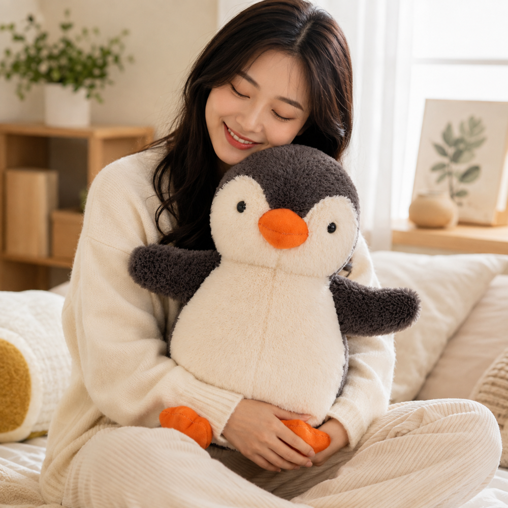 Penguin Plush Stress Relief Toy