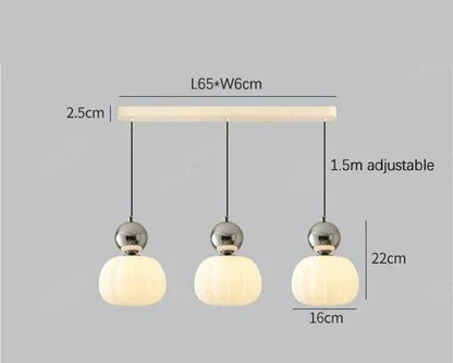 Nordic Pumpkin Pendant Light
